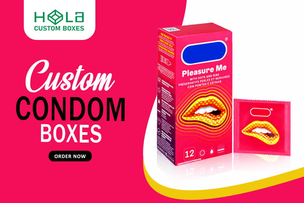 custom condom packaging